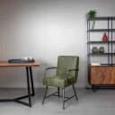 Belmonte Armstoel - fabric Cherokee 13 green - Tower Living