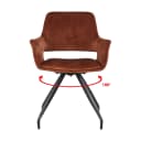 Capp Rust Velvet - Livingfurn