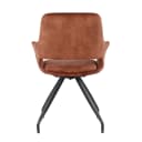 Capp Rust Velvet - Livingfurn