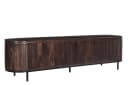 TV Meubel Noor Walnut 210cm - Livingfurn