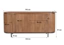 TV Meubel Noor 170cm - Livingfurn