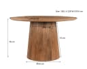 Eettafel Salvator 130cm - Livingfurn