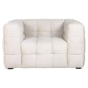 Lounge stoel Merrol cream fusion fire retardant - Richmond Interiors