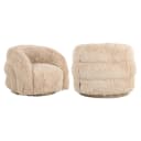 Lounge stoel Lenny yakety sand swivel kids - Richmond Interiors