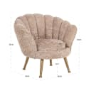Lounge stoel Charly lovely beige kids - Richmond Interiors
