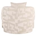 Lounge stoel Tuscany beige graffic - Richmond Interiors