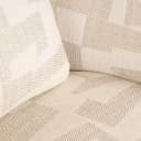 Lounge stoel Tuscany beige graffic - Richmond Interiors