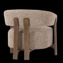 Lounge stoel Dalara brown tweed - Richmond Interiors