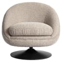 Lounge stoel Nodo natural chunky swivel - Richmond Interiors