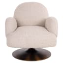 Lounge stoel Kagney biscotti swivel - Richmond Interiors