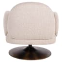 Lounge stoel Kagney biscotti swivel - Richmond Interiors