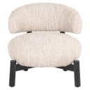 Lounge stoel Ornella beige angora - Richmond Interiors