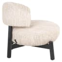 Lounge stoel Ornella beige angora - Richmond Interiors