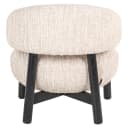 Lounge stoel Ornella beige angora - Richmond Interiors