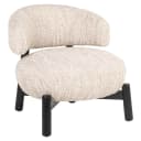 Lounge stoel Ornella beige angora - Richmond Interiors