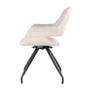 Capp Beige Velvet - Livingfurn