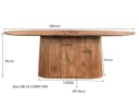 Eettafel Salvator 200cm - Livingfurn