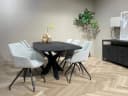 Eettafel Brix Montreaux Black 220cm - Livingfurn
