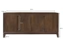 Dressoir Cortez 190cm - Livingfurn