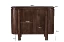 Dressoir Salano bruin 105cm - Livingfurn