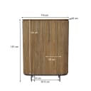 Wandkast Lausanne 150cm - Livingfurn