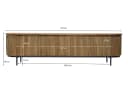 TV meubel Lausanne 210cm - Livingfurn