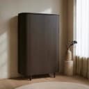 Wandkast Tobago Espresso 180cm - Livingfurn