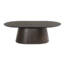 Salontafel Novero Espresso Oval 120cm - Livingfurn