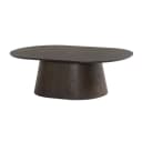 Salontafel Novero Espresso Oval 120cm - Livingfurn