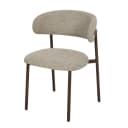 Eetkamerstoel Micah Hush Walnut - Livingfurn