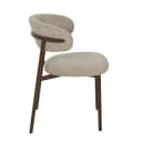 Eetkamerstoel Micah Hush Walnut - Livingfurn