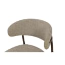 Eetkamerstoel Micah Hush Walnut - Livingfurn