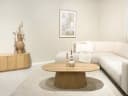 Salontafel Novero ovaal 120cm - Livingfurn