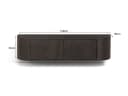 TV meubel Novero Espresso Zwevend 140cm - Livingfurn