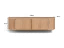TV Meubel Novero Zwevend 140cm - Livingfurn