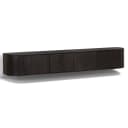TV Meubel Novero Espresso Zwevend 220cm - Livingfurn