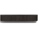 TV Meubel Novero Espresso Zwevend 220cm - Livingfurn