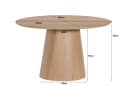 Eettafel Novero 130cm - Livingfurn