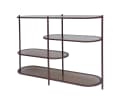 Wandkast Brix Jill Burgundy 90cm - Livingfurn