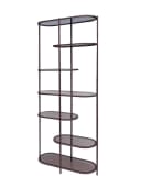 Wandkast Brix Jill Burgundy 190cm - Livingfurn