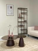 Wandkast Brix Jill Burgundy 190cm - Livingfurn