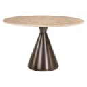 Eettafel Montgommery beige 130Ø - Richmond Interiors