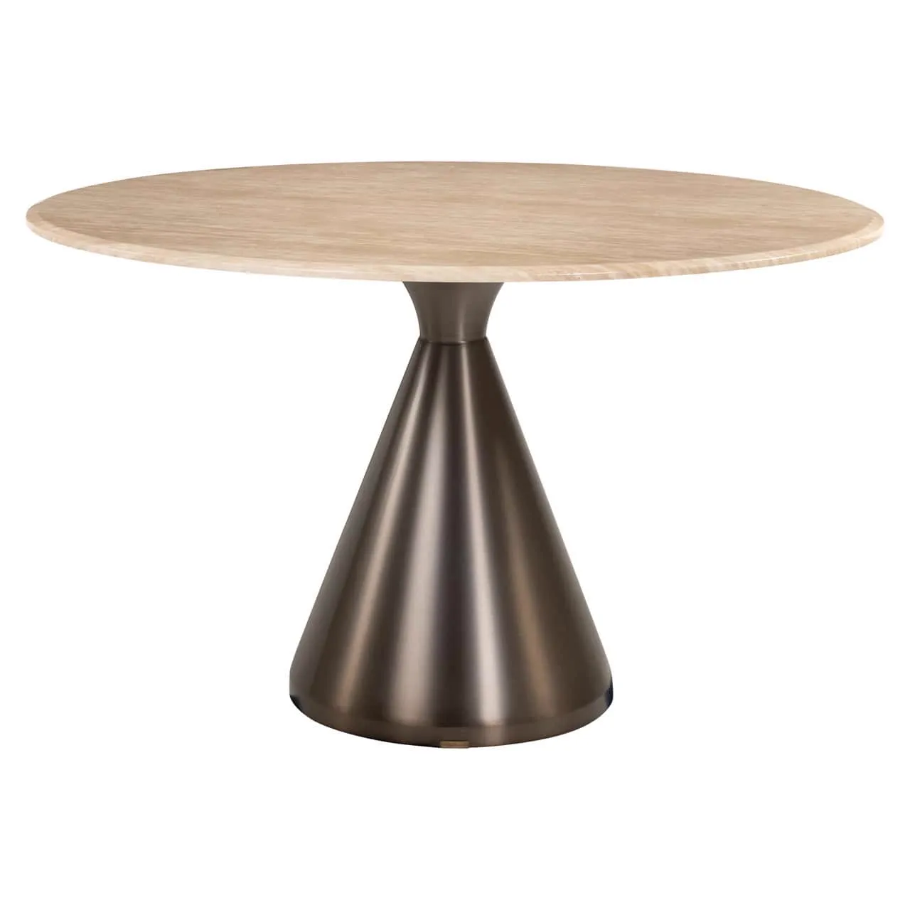 Eettafel Montgommery beige 130Ø - Richmond Interiors