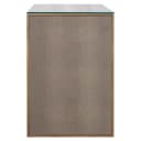 Nachtkastje Bloomville brass shagreen incl. glass top - Richmond Interiors