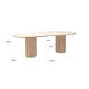 Eettafel La Cantera beige 240 - Richmond Interiors