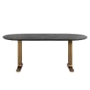 Eettafel Revelin black/gold 200 - Richmond Interiors