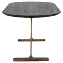 Eettafel Revelin black/gold 200 - Richmond Interiors