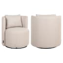 Outdoor eetkamerstoel Marlin beige swivel - Richmond Interiors