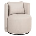 Outdoor eetkamerstoel Marlin beige swivel - Richmond Interiors