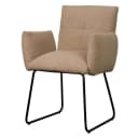 Dante Armstoel - fabric Teddy MJ83 Light brown - Tower Living